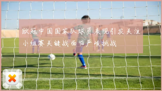 欧冠中国国家队球员表现引发关注小组赛关键战面临严峻挑战