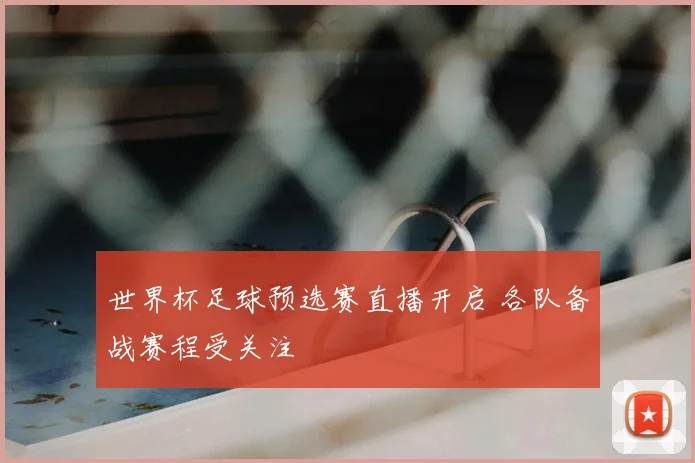 世界杯足球预选赛直播开启 各队备战赛程受关注
