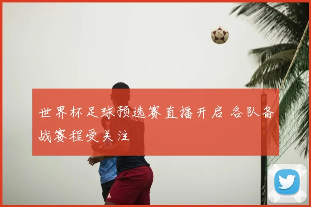 世界杯足球预选赛直播开启 各队备战赛程受关注